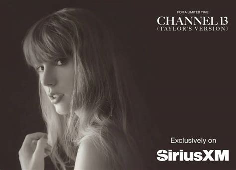 chanel 13 taylor swift|Taylor Swift siriusxm.